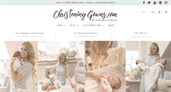Desktop Screenshot of christeninggowns.com